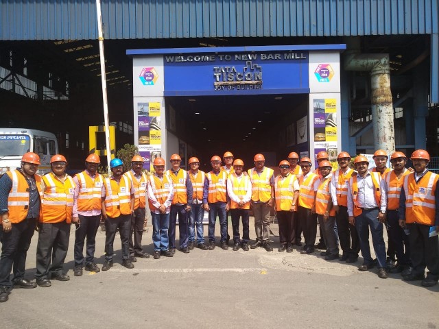 INDUSTRIAL VISIT TO TATA STEEL, JAMSHEDPUR, JHARKHAND